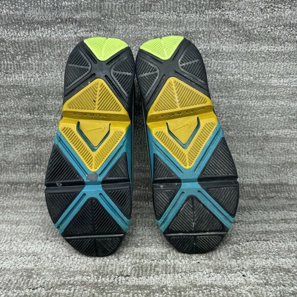 NIKE GO FlyEase Black/Black-Lime Glow Men’s Size 8.5 Folding Hands Free - Picture 9 of 9